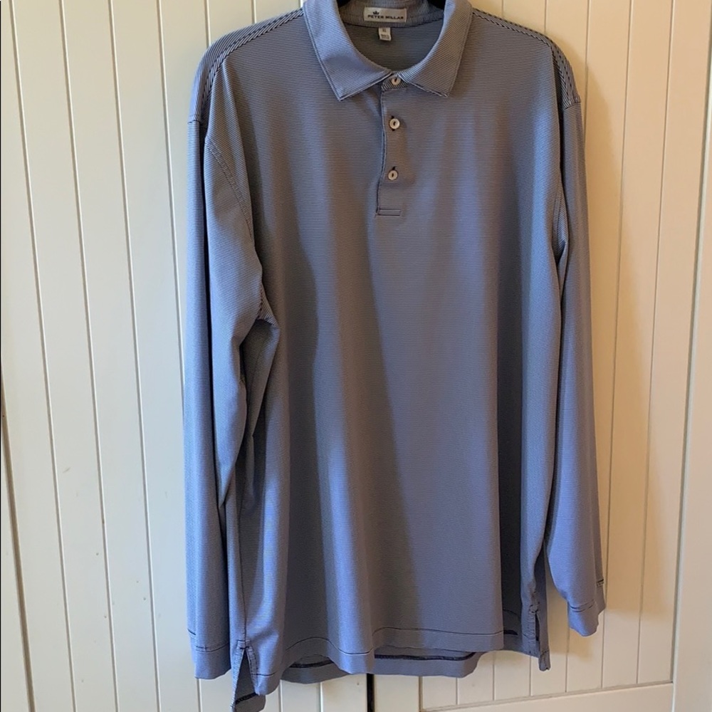 Peter Millar long sleeve polo